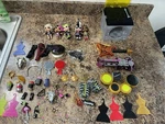 Lol Surprise Omg Dolls Musical Instruments Lot Drums, Guitar, Bass. Fixed Price $11.99.