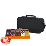 Gator Cases Small Pedal Board 15.75X7" Orange With Carry Bag GPB-LAK-1. Fixed Price $189.99.