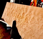 Quilted Maple Guitar Figured Big Leaf Carve Top Kd Bass .5 X9 X22 Kiln Dry Lp. Fixed Price $124.50.