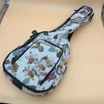 Music First .08" Padded Backpack Guitar Case Gig Bag Floral Hummingbirds. Fixed Price $23.99.
