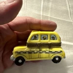 Limoges Trinket Box School Bus Hand Painted Made France Great Shape. Fixed Price $115.00.