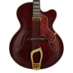Hagstrom Hl 550 Single Cut Hollow Electric Guitar - Natural Mahogany Gloss. Fixed Price $1199.00.