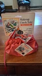 Vintage Y2K Makeup Cinch Tote Waterproof Bag Pink W/silver Unique. Fixed Price $7.99.