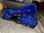 Vintage 1980'S Gibson Chainsaw Guitar Hard Case Blue Interior. Fixed Price $299.99.