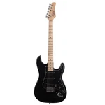 Glarry Gst Electric Guitar Kit Black W/ Pickguard Full Size Beginner Set. Fixed Price $120.00.
