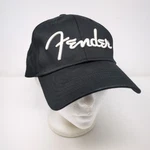 Fender Guitars Black Spellout White Logo Stretch Osfm Baseball Cap Hat. Fixed Price $13.49.
