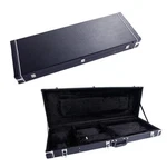 Universal Square Electric Guitar Hard Case Wooden Shell Lockable Black. Fixed Price $68.99.