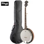 Stagg 5-STRING BJM30 Lh Left Hand Deluxe Banjo With Metal Pot + Padded Gig Bag. Fixed Price $439.99.