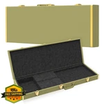 Zachary Bass Guitar Hard Case Avocado Green Square W/ Lock. Fixed Price $148.00.