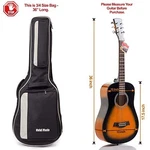Hola Music Acoustic And Classical Guitars Gig Bag 3/4 Size (36 Inch) - Black. Fixed Price $40.18.