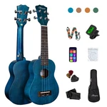 21 Inches Ukulele Beginner Kids And Adult Student Travel Wooden Soprano Mahog.... Fixed Price $57.99.