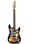 Chicago Blackhawks 1:4 Scale Replica Woodrow Northender Guitar Licensed. Fixed Price $37.00.