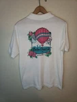 Vintage 80'S Hot Air Balloon Kansas Highwinders Single Stitch Polo Shirt Flowers. Fixed Price $21.00.