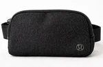 Black Nylon Belt Bag 1L Shimmer Crossbody Waist Pack Adjustable Strap Travel. Fixed Price $69.99.