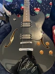 Oscar Schmidt Delta King OE30 Semi-hollow Electric Guitar Black 6-STRING. Fixed Price $525.00.