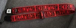 Perri's Leathers Beatles Revolution Red Black Guitar Strap LPCP-6107 Perris. Fixed Price $46.97.