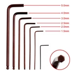 Guitar Allen Wrench Set For Neck Truss Rod Bridge Nut Locking Screw Adjustment.. Fixed Price $12.99.