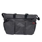 Skip Hop Duo Double Strap Heather Gray Diaper Bag 16 Pocket Read. Fixed Price $29.74.