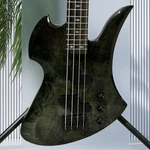 Solid Mockingbird Bc Electric Bass Guitar 4 Strings Tree Burl Top Fast Ship. Fixed Price $310.00.