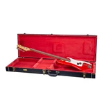 Crossrock Relief Series-premium Wooden Case For Electric Bass Guitars-ocean Blue. Fixed Price $154.99.