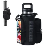 Magnetic Gym Bag For & Women Water Bottle Holder, Crossbody Strap, Touch.... Fixed Price $23.66.