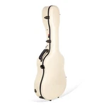 Crossrock Fiberglass Case For 40"/41" Dreadnought Acoustic Guitar-ivory. Fixed Price $399.99.