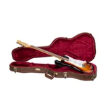 Crossrock Universal Wooden Case For Stratocaster And Telecaster Electric Guitars. Fixed Price $154.99.