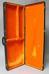 Late 60S Gibson Firebird Black/orange Case. Fixed Price $595.00.