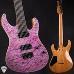 Suhr Modern 7 Quilt Roasted - Pink Algae. Fixed Price $6249.00.