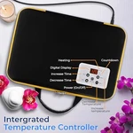 Serenelife Massage Stone Heating Bag Set - Electric Spa Portable, Black. Fixed Price $89.19.