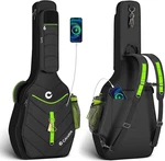 Soft Acoustic Guitar Case - 0.47" Padding, 5 Pockets, Adjustable Strap. Fixed Price $78.99.