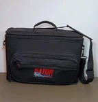 Gator Cases GM-5W Deluxe Microphone Bag Carrying Pockets Zipper Pre-owned. Fixed Price $21.97.