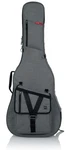 Gator Cases Transit Series Acoustic Guitar Gig Bag; Grey Exterior. Fixed Price $134.99.