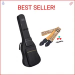 Ppoppo 39/40 Inch Electric Guitar Gig Bag (0.35" Thick Padding, Waterproof & Sho. Fixed Price $39.16.