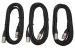 Samson MC18 (3) 18' Ft Xlr-xlr Microphone Cables For Heavy Duty Connectors. Fixed Price $22.95.
