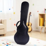 Electric Guitar Hardshell Case Fits Lp-style Contoured Padded Lockable Black. Fixed Price $85.99.