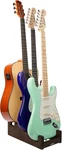 Strich Wooden Guitar Stand For 2 ELECTRIC+1 Acoustic, Walnut Color. Fixed Price $63.96.