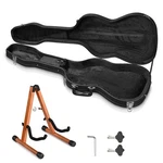 Yescom Electric Guitar Wood Case For Stratocaster Style W/ Folding Stand. Fixed Price $156.90.