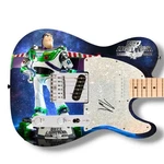 Tim Allen Signed Custom Buzz Lightyear Toy Story Graphic Telecaster Guitar Rare. Fixed Price $1099.99.