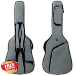 Eitmoss 41" Acoustic Guitar Bag, Gig Adjustable Grey Straps. Fixed Price $64.99.
