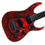Guitar,bass,acoustic Skin Wrap Laminated Vinyl Decal Sticker Death Metal GS91. Fixed Price $39.99.