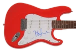Barry Manilow Signed Autograph Red Fender Electric Guitar - Legend Icon Jsa Coa. Fixed Price $1799.95.