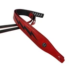 Strap With Lightning Bolt Electric Guitars/bass Leather Adjustable Length. Fixed Price $34.86.