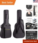 41 Acoustic Guitar Bag 0.35 Thick Padding Water Resistent Dual Adjustab.... Fixed Price $59.22.