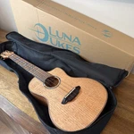 Used Luna High Tide Exotic Mahogany Concert Ukulele Htc Exm With Soft Case & Box. Fixed Price $100.00.