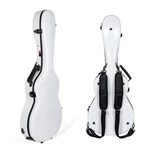 Crossrock Fiberglass Case Fits 12-FRET 00 Style Acoustic Guitar-white. Fixed Price $399.99.