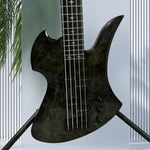 Solid Mockingbird Bc Electric Bass Guitar 5 Strings Tree Burl Top Fast Ship. Fixed Price $310.00.