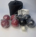 Superior Deluxe Bocce Set 8 1 Pallino Carry Case Outdoor Lawn Game. Fixed Price $25.00.
