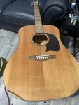 Lyon By Washburn LG2TPAK Acoustic Guitar W/ On-board Tuner & Case. Fixed Price $49.87.