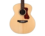 Guild B-240E Fretless Jumbo Acoustic/electric Bass Natural Open Box. Fixed Price $519.99.